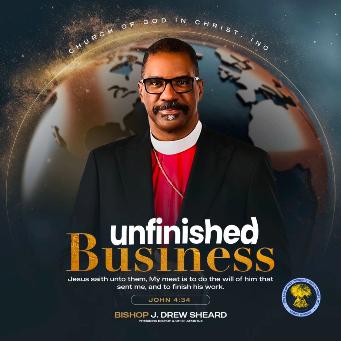 Presiding Bishop and Chief Apostle Bishop J. Drew Sheard