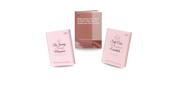 Free Perimenopause and menopause doula guide on how we can support and help you YMD Paula Bradbrook