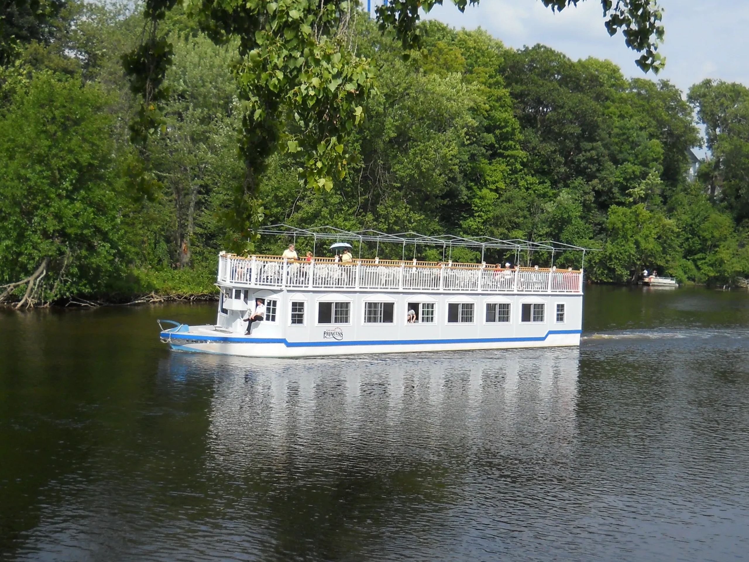 Grand Princess Riverboat on Grand River in Michigan.