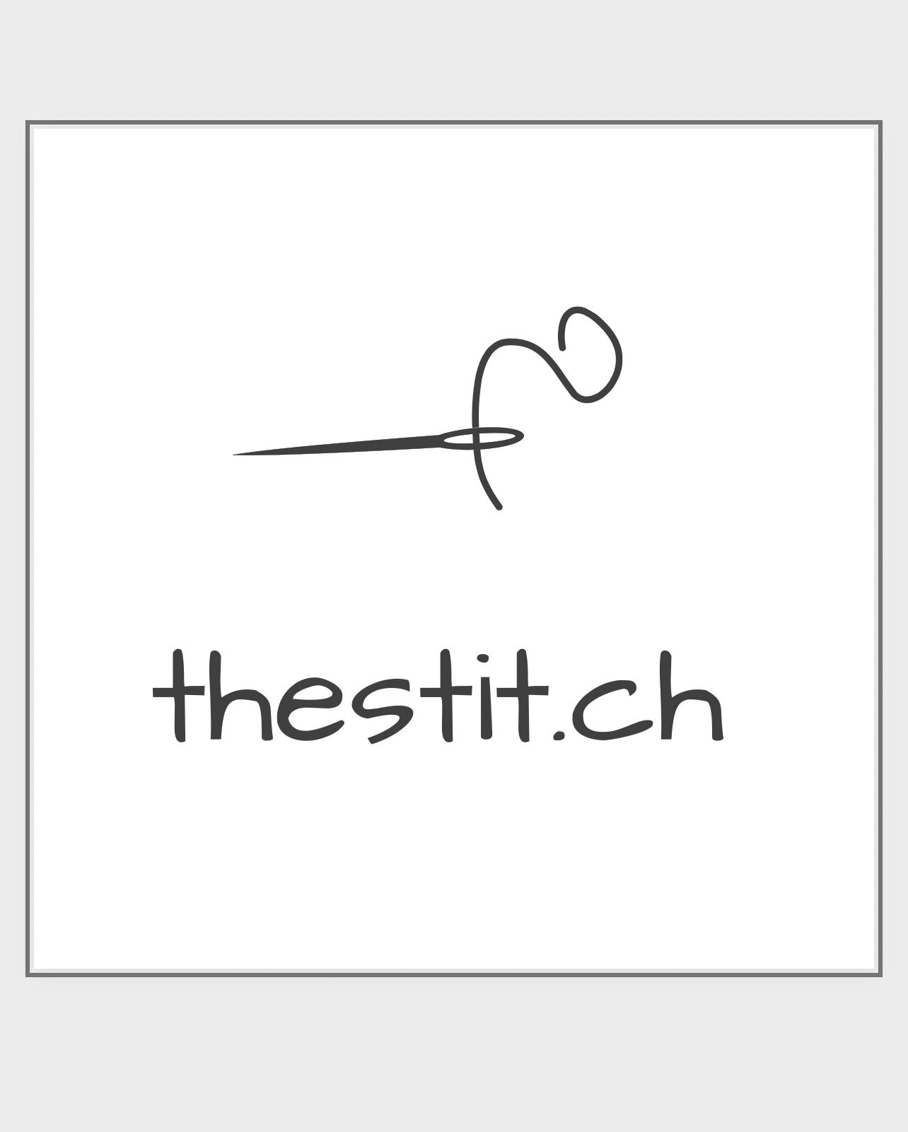 Threaded needle