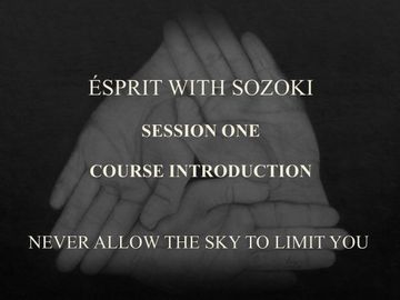 Espirit with SoZoki Session One poster