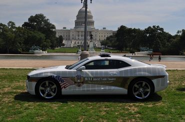 World Trade Tower Tribute Car at the U.S. Capitol