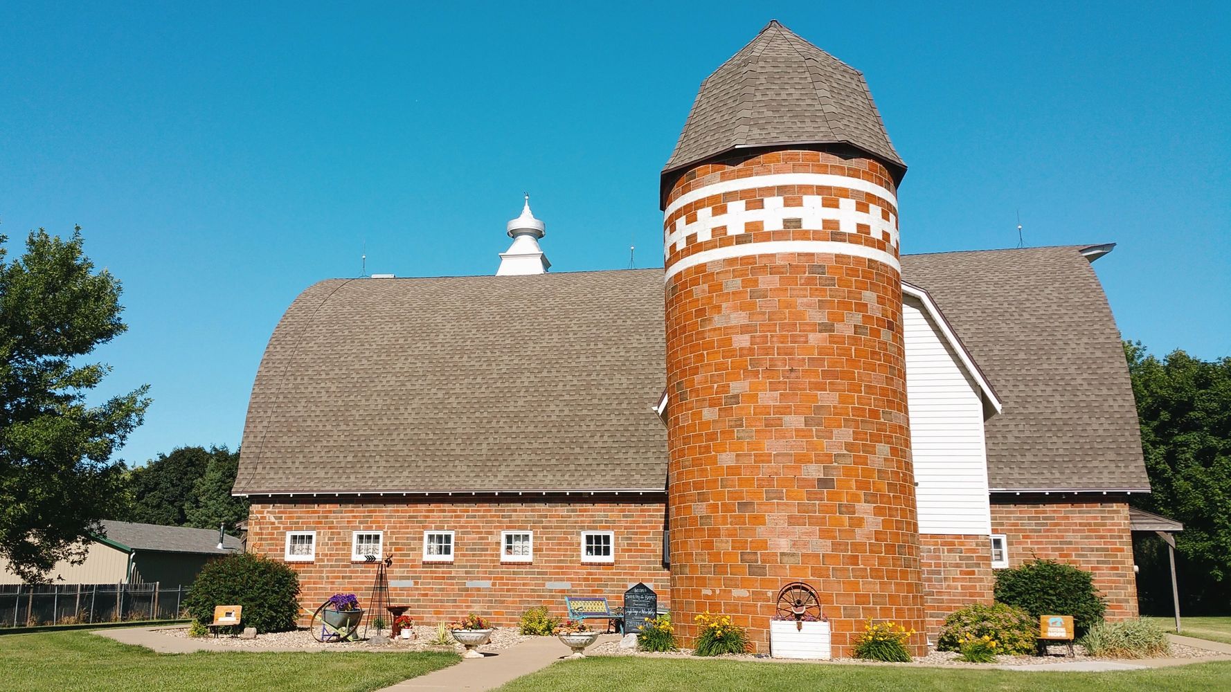 The Barn was built in 1923, while not registered as a historical landmark,  many consider it so.