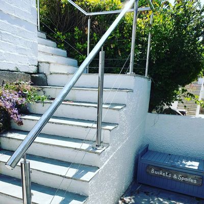 south hams. South Devon. balustrades. handrails. stainless steel. manufacturer. wire. Plymouth