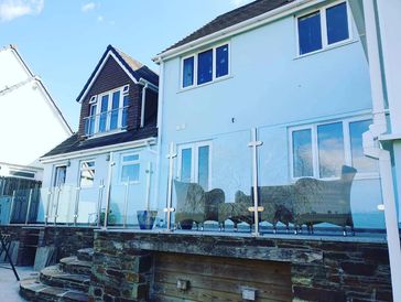 South hams. South Devon. balustrades. handrails. stainless steel. Balcony Plymouth