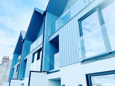 South hams. South Devon. balustrades. handrails. stainless steel. Balcony Plymouth