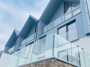 South hams. South Devon. balustrades. handrails. stainless steel. Balcony Plymouth