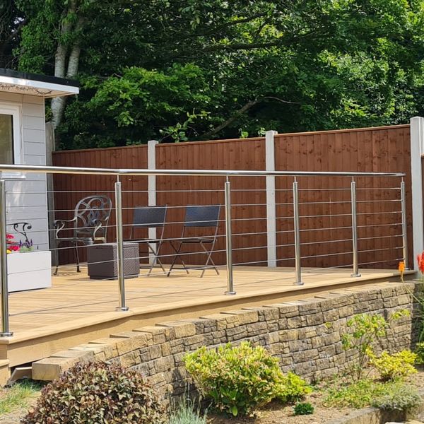 south hams. South Devon. balustrades. high quality. stainless steel. rigging wire. glass. Salcombe.