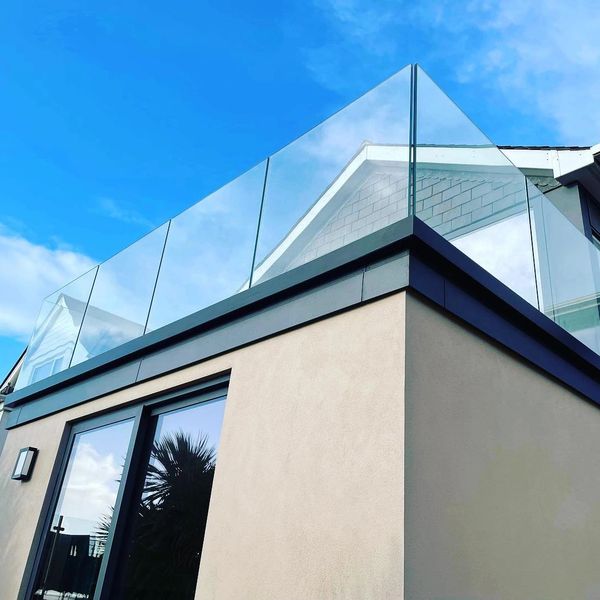 Stainless steel and glass balustrading. Devon Stainless. Plymouth. Salcombe. Kingsbridge.