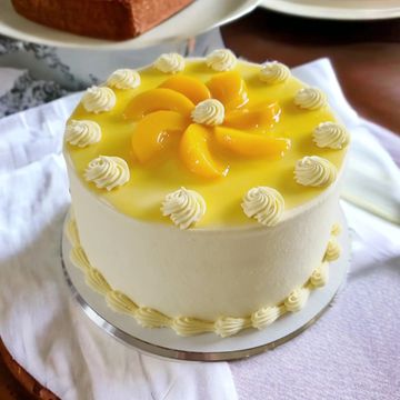 Peach-Mango cake