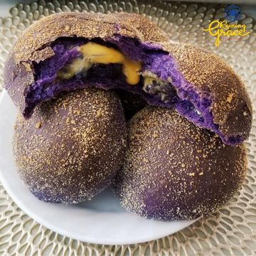 Ube-Cheese Pandesal