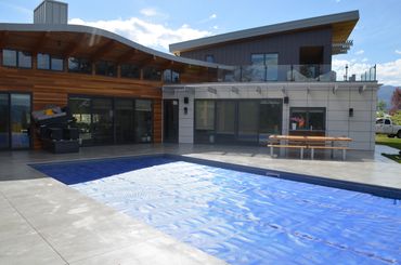 Concrete pool deck sealing - Kelowna