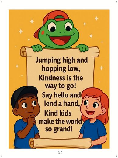 KSK likes to rhyme with you,
Learningβs fun in all we do!
Spreading kindness, through and through!