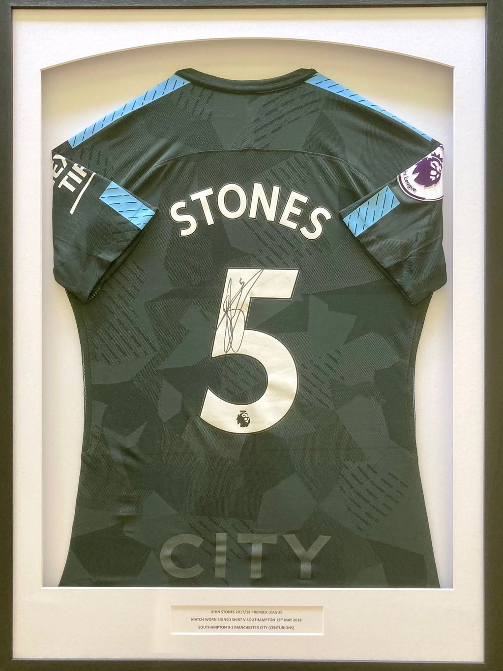 Football Shirt Framing, Scarborough