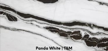 Panda White porcelain is bold, dramatic, and effortlessly chic makes a stunning statement in any spa