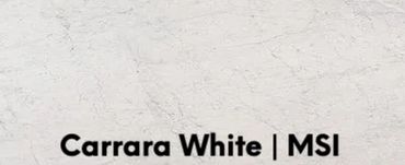 Carrara White Marble perfect for a variety of decorative styles, from classic to coastal, the soft n