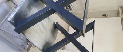 X Tischgestell 100x100x3