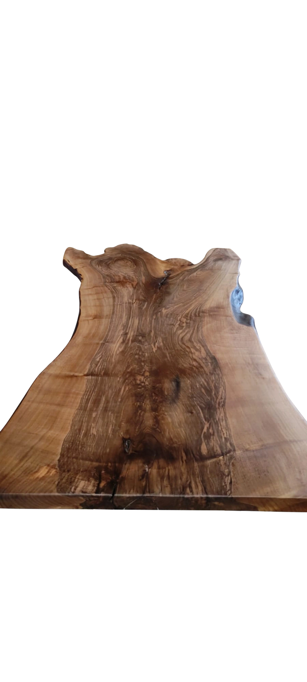 Nussbaum Baumscheibe Esstisch