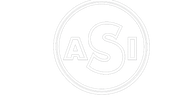 Logo with stylized letters 'ASI' enclosed in a circular border.