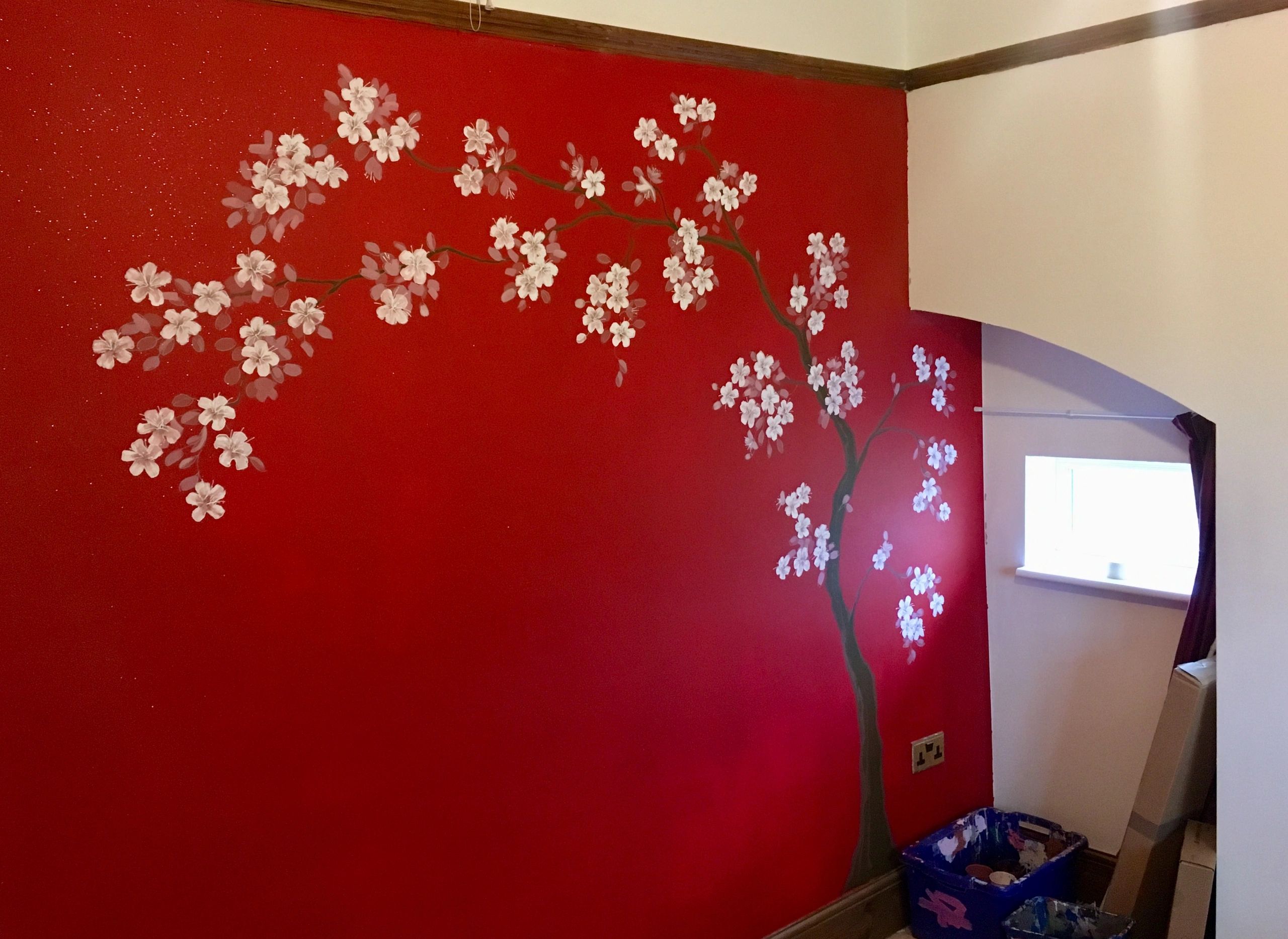 tree blossom wall art