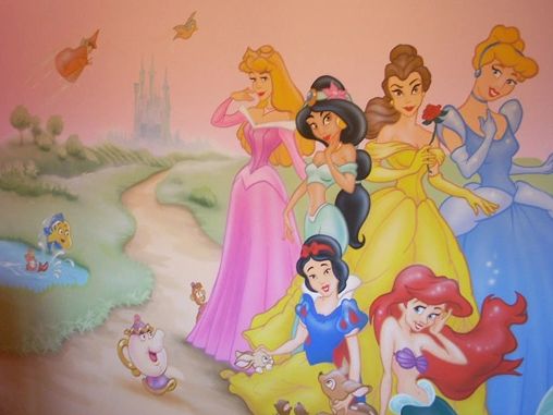 Disney Princess girls bedroom