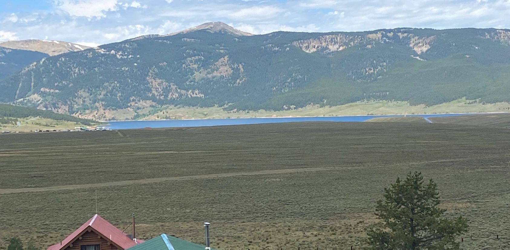 View from the front door facing West