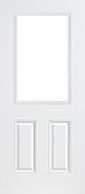 Three panel steel frame replacement door.