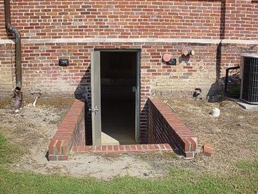 Entrance to new maintenance room