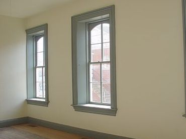 Completed walls and windows