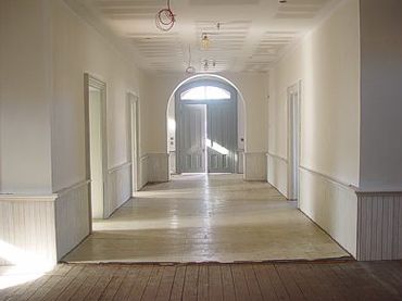 Hall looking towards the entry