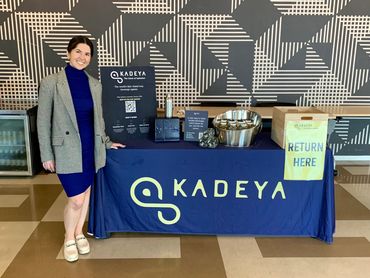 Kakeya water table at a Chicago Climate Connect event