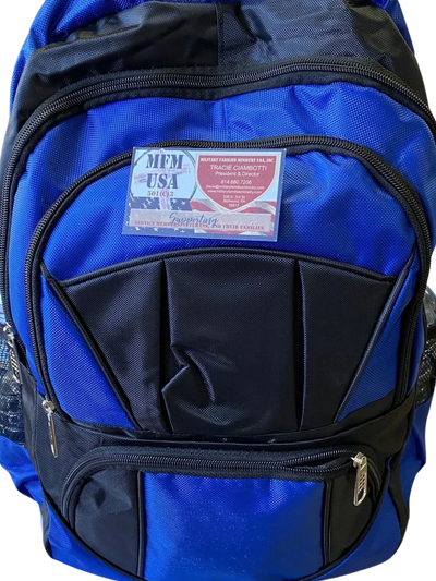 Back packs for Homeless Veterans