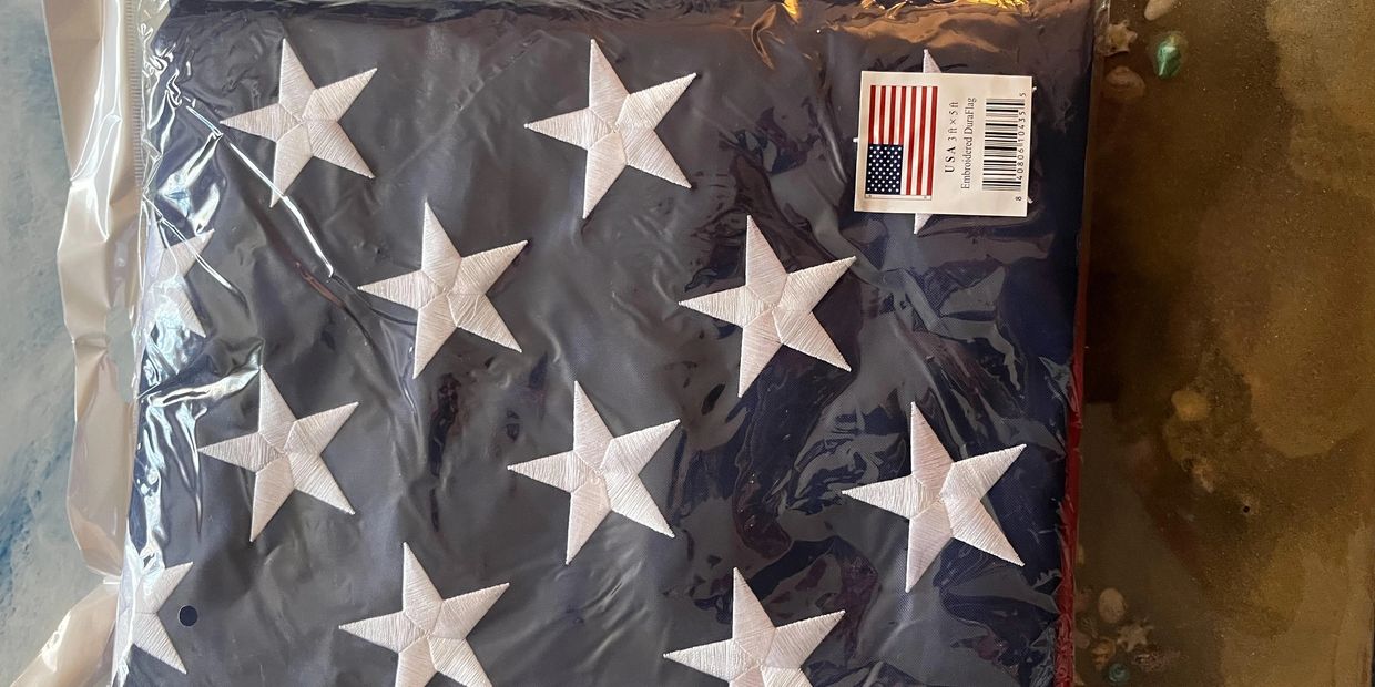 Proudly fly the American flag, sold by DMOA for only $15 each. Contact Ron Amadio at 302-258-3067.