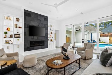 Extend interior spaces to enjoy outdoors with custom sliding doors.