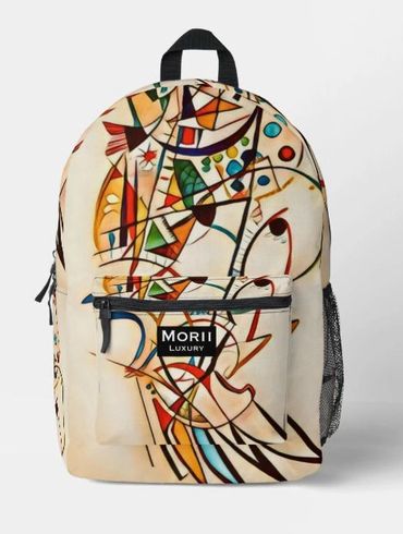 Elegant leather bag front view for fashion collection