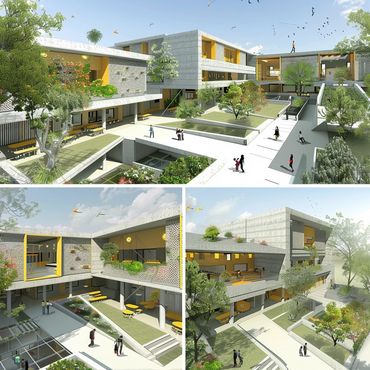 School Design, Architect, Architecture, Architectural Design Space Mass Group, Space Mass Architect