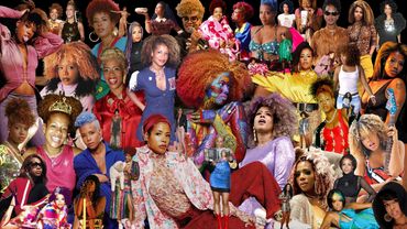 Computer Wallpaper Collage of Singer and Chef Kelis