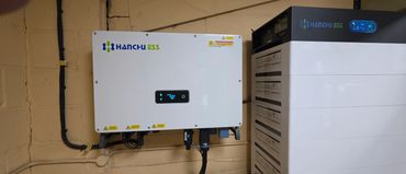 Hanchu ESS High Voltage energy storage system installed