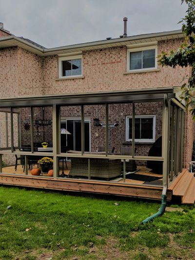 Addition of Sun-room in Back yard