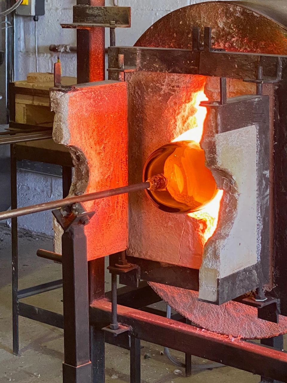 Each HydroPod is hand blown in the UK using traditional processes