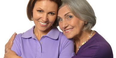 mother and daughter