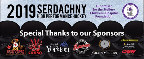 Stollery Children's Hospital fundraiser poster.