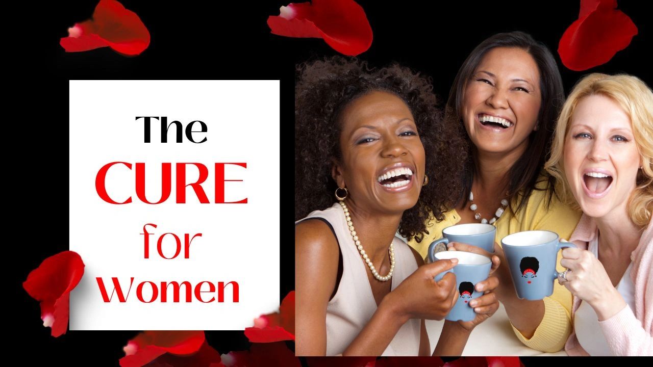 The CURE for Women with CURE Cups and RJ Jackson Personal Growth Speaker and Coach