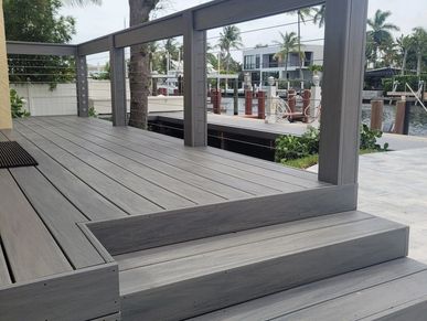 Composite deck in Fort Lauderdale, FL