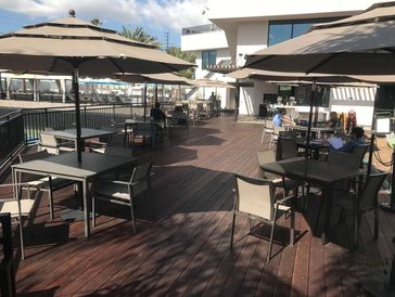 Commercial Decking for a restaurant
