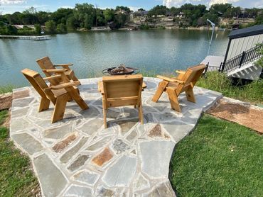 Brockett Style Fire Pit Chairs