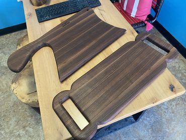 Dark Walnut Oil Treated Cutting Boards