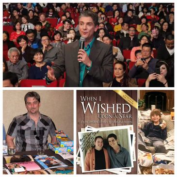 Out of country China Talent show Host
Celebrities show
Co Author of book When I Wished Upon A Star