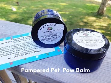 Pampered pet all natural paw balm