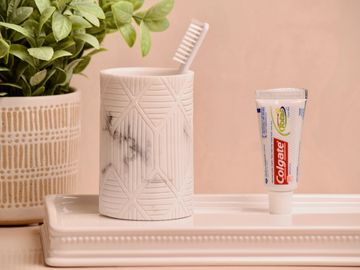 Toothbrush & Toothpaste Tube